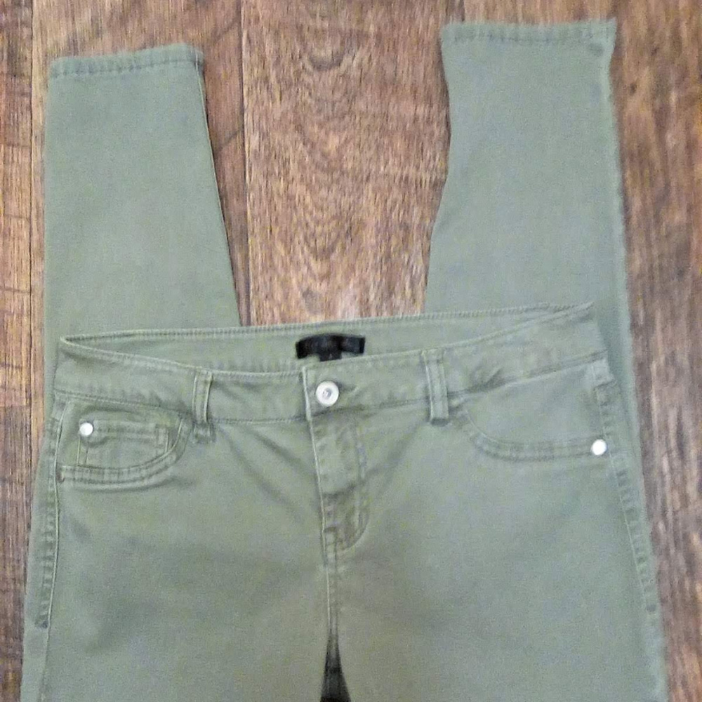 Fire Los Angeles Olive Color Skinny Jeans SZ 5 - Picture 9 of 9